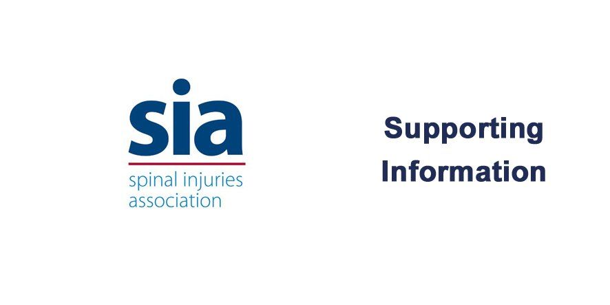Click here for more information on spinal injuries by Spinal Injuries Association.